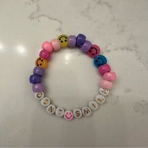 Don’t smile bracelet